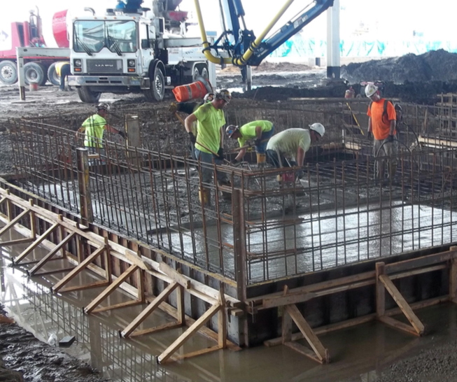 FCA SHAP Body Shop: Concrete Foundations, Pits, Grade Beam - Project Highlights - Stenco Construction - photo