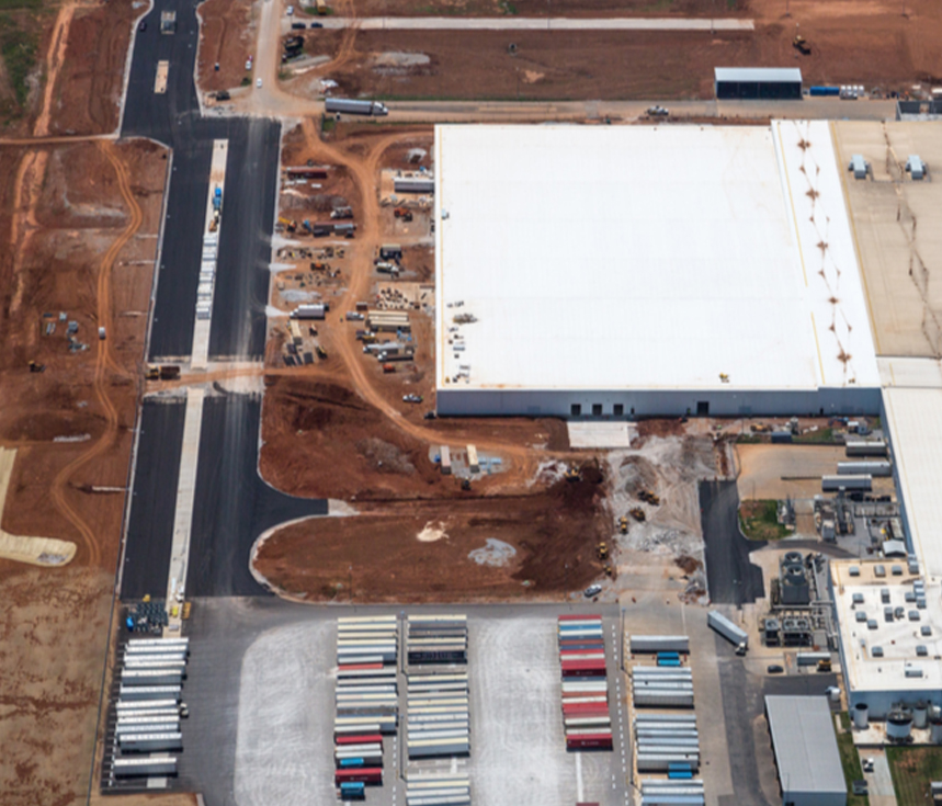 Toyota Motor Manufacturing Alabama: Pre-Construction &amp; Foundations - Manufacturing Project Highlights from Stenco Construction - toyota(1)